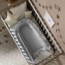 Baby nest co-sleeping cu volanase – gri